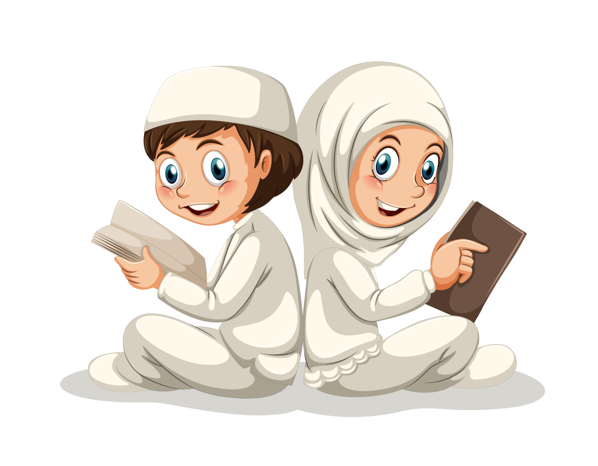 students are learning quran online